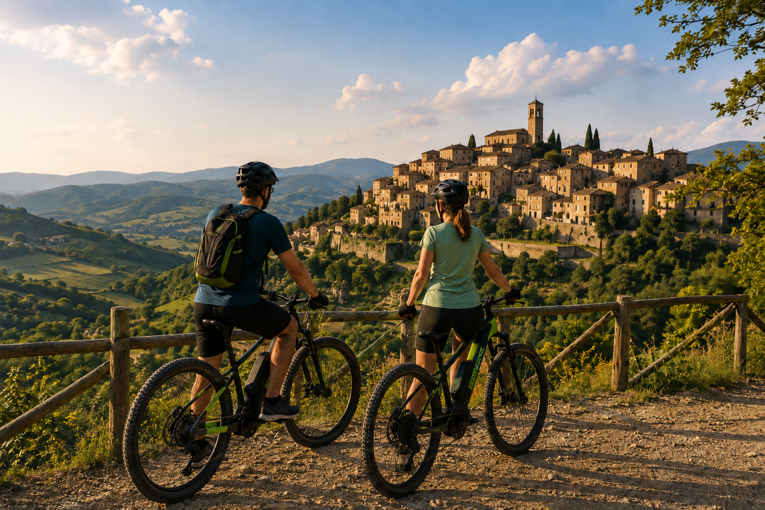 Scoprire la Sabina in e-bike con EbikePark