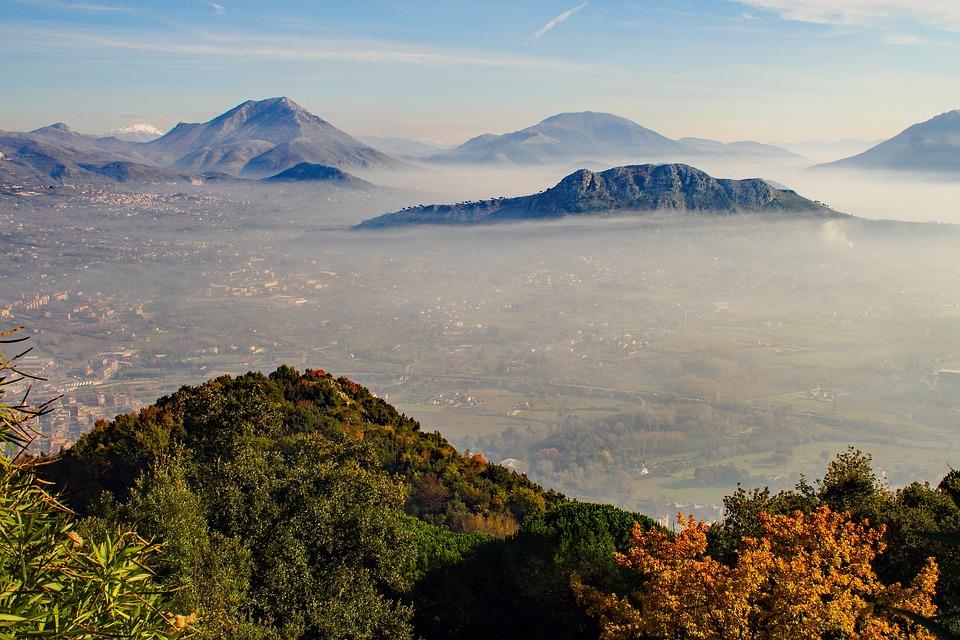 I panorami più belli di Casperia: dalla Valle del Tevere al Monte Soratte